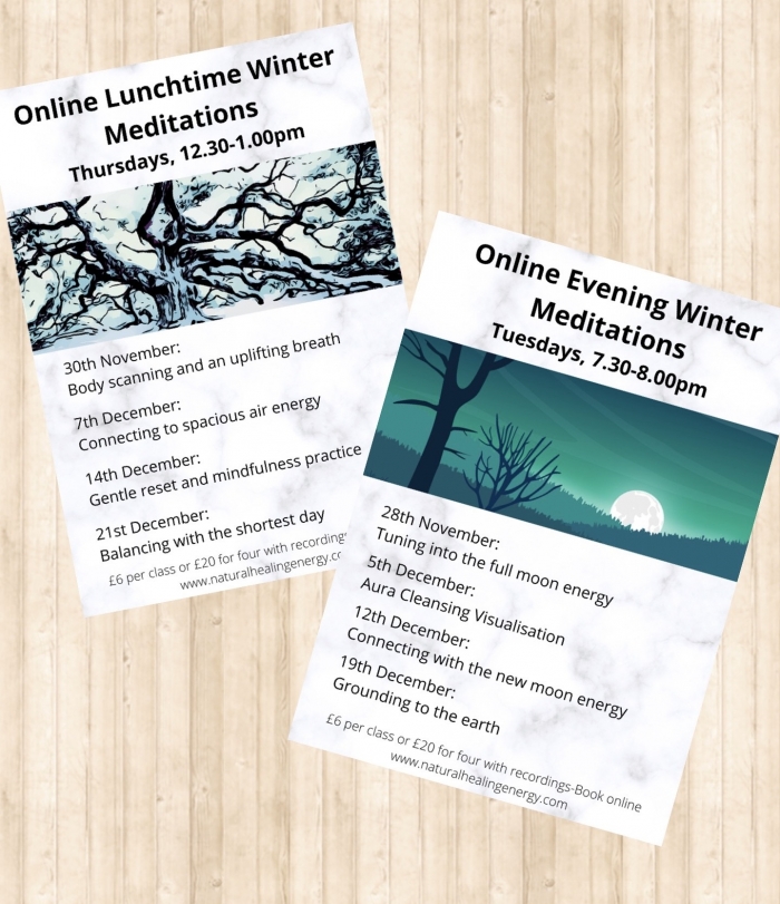 Online winter meditations